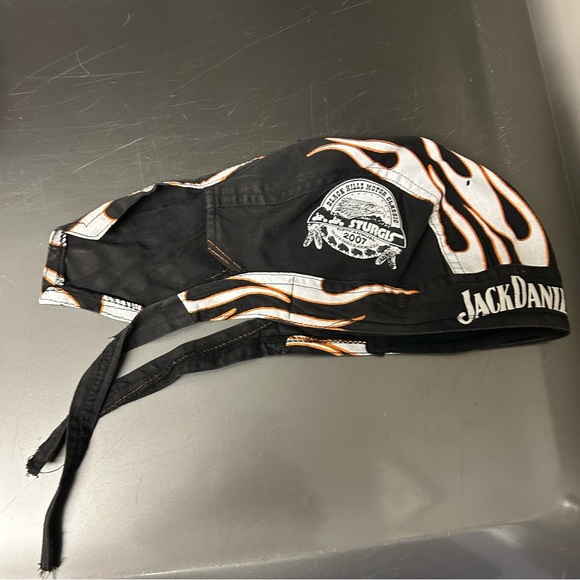 Jack Daniel’s & Black Hills Sturgis Bandanna with cool flames and logos - Picture 3 of 16